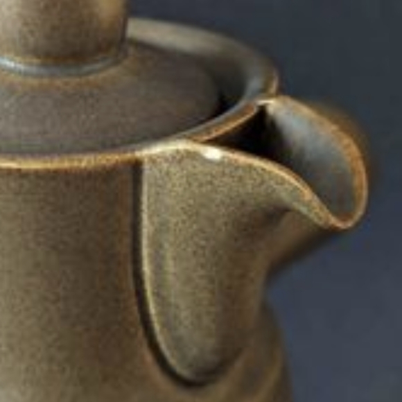 Mid Century UK pottery Denby / Langley 1966 "Sherwood" Coffee Pot with handle - Picture 5 of 6